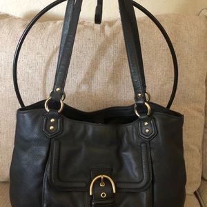 Coach purse medium size middle zipper